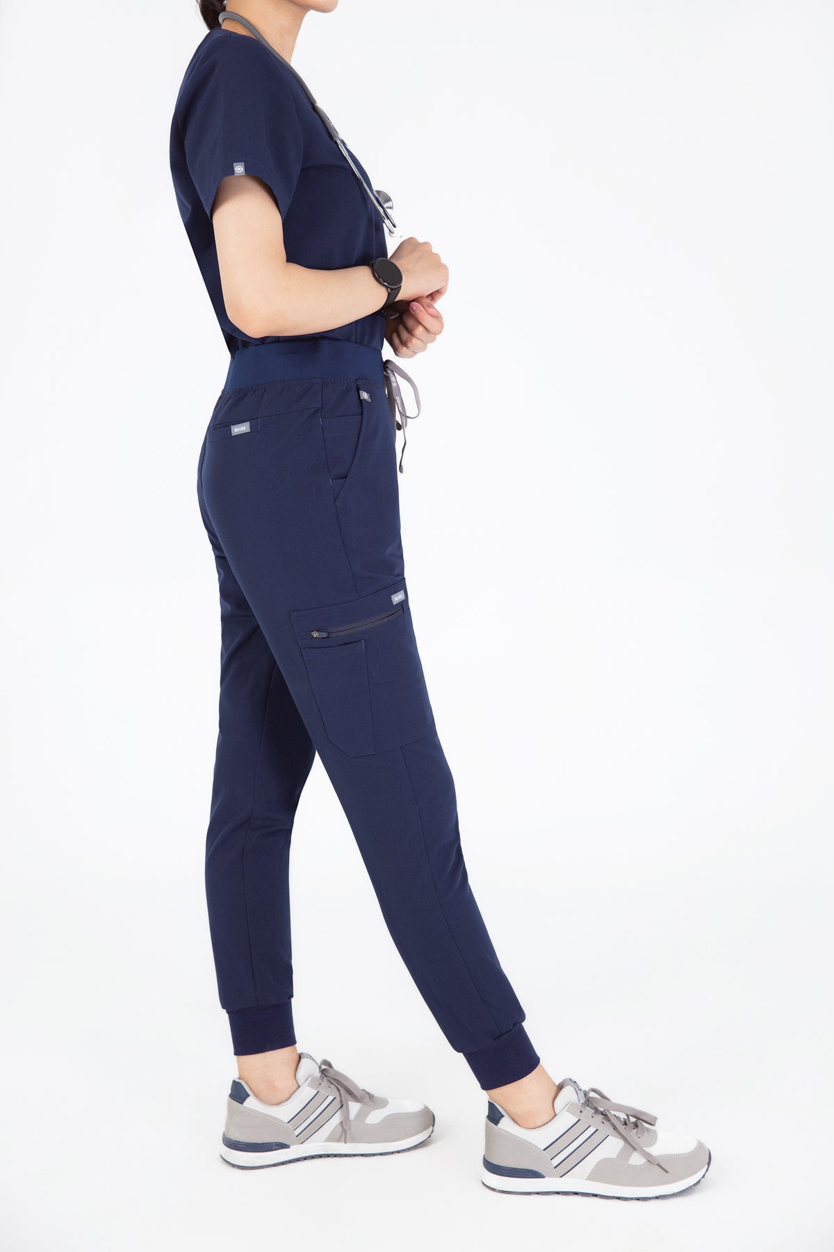 Shiro Yoga Waist 10 pocket Jogger Scrub Pants Womens