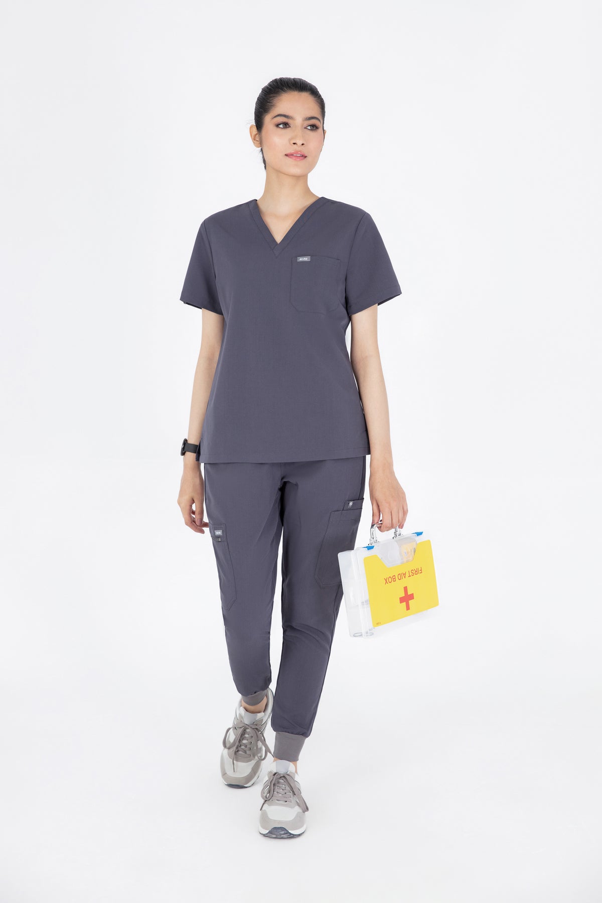 Shiro Yoga Waist 10 pocket Jogger Scrub Pants Womens