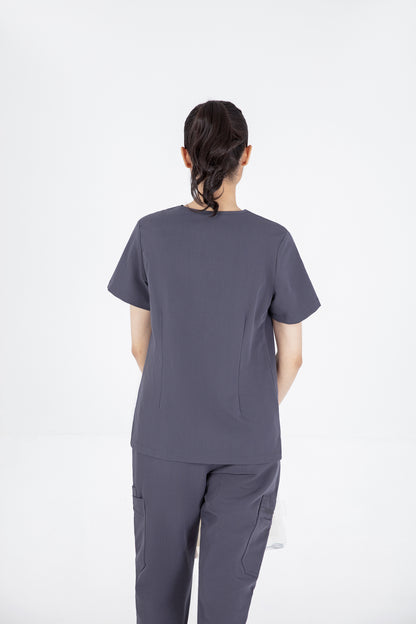 Aka V Neck One Pocket Scrub Womens