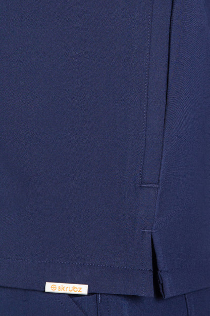 Tasca Men's V Neck Four pockets Scrub With Invisible Side Pockets