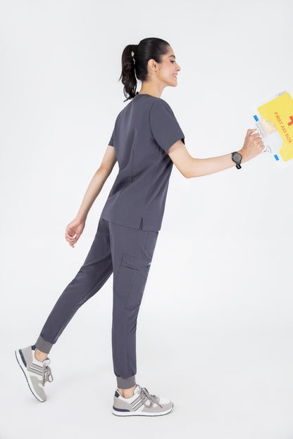 Shiro Yoga Waist 10 pocket Jogger Scrub Pants Womens