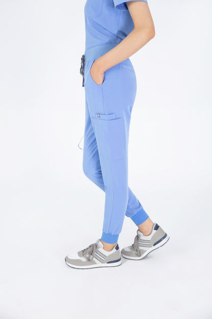 Shiro Yoga Waist 10 pocket Jogger Scrub Pants Womens