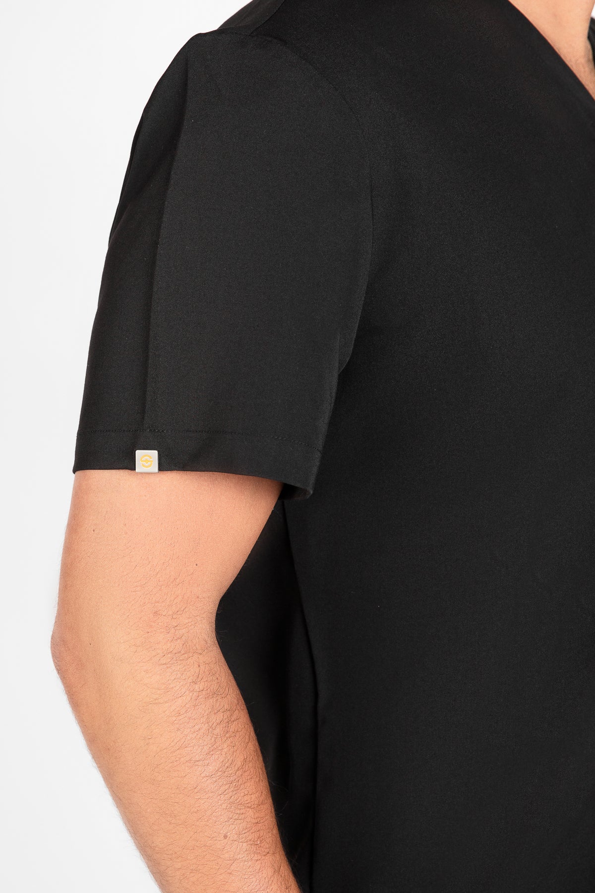 Kaizen V Neck One Pocket Scrub Top Mens