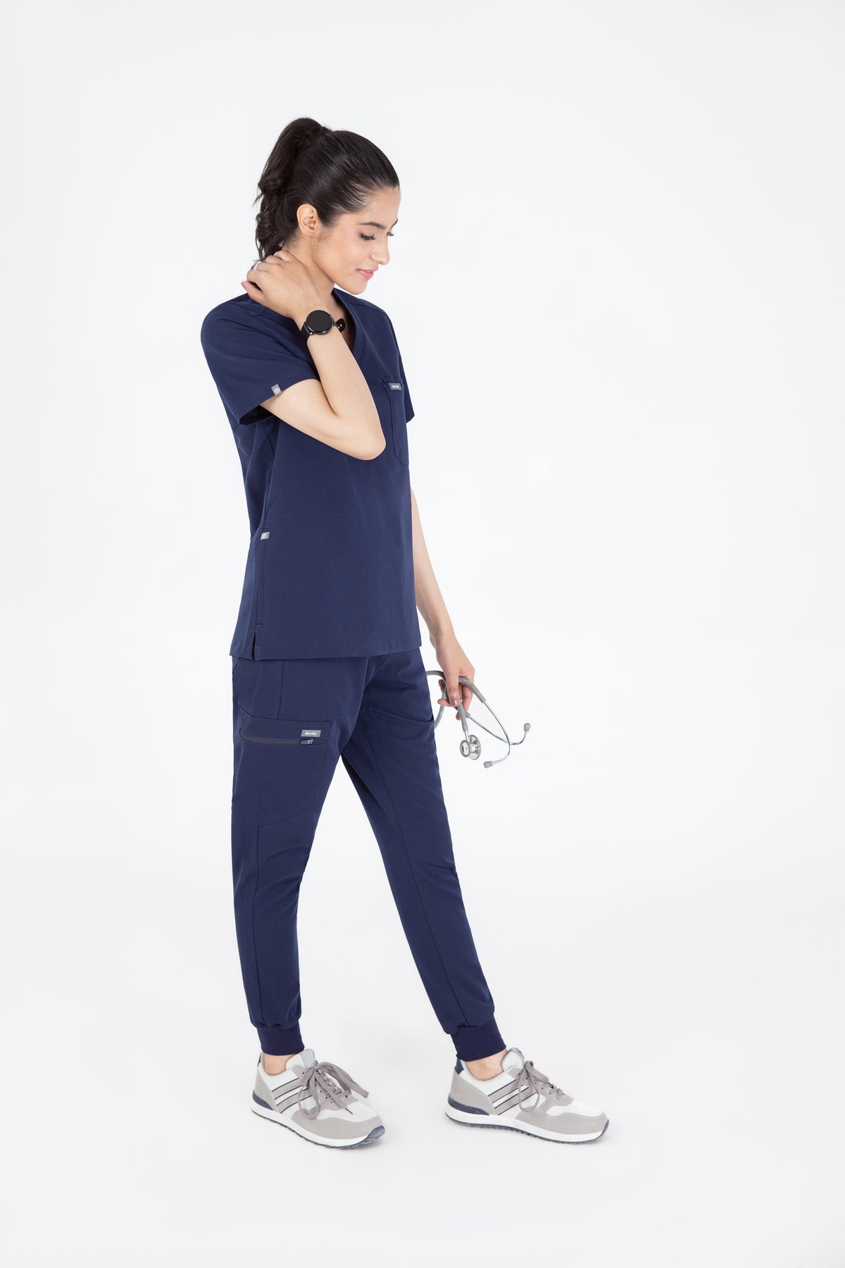 Roku 6 pocket Jogger Scrub Pants Womens