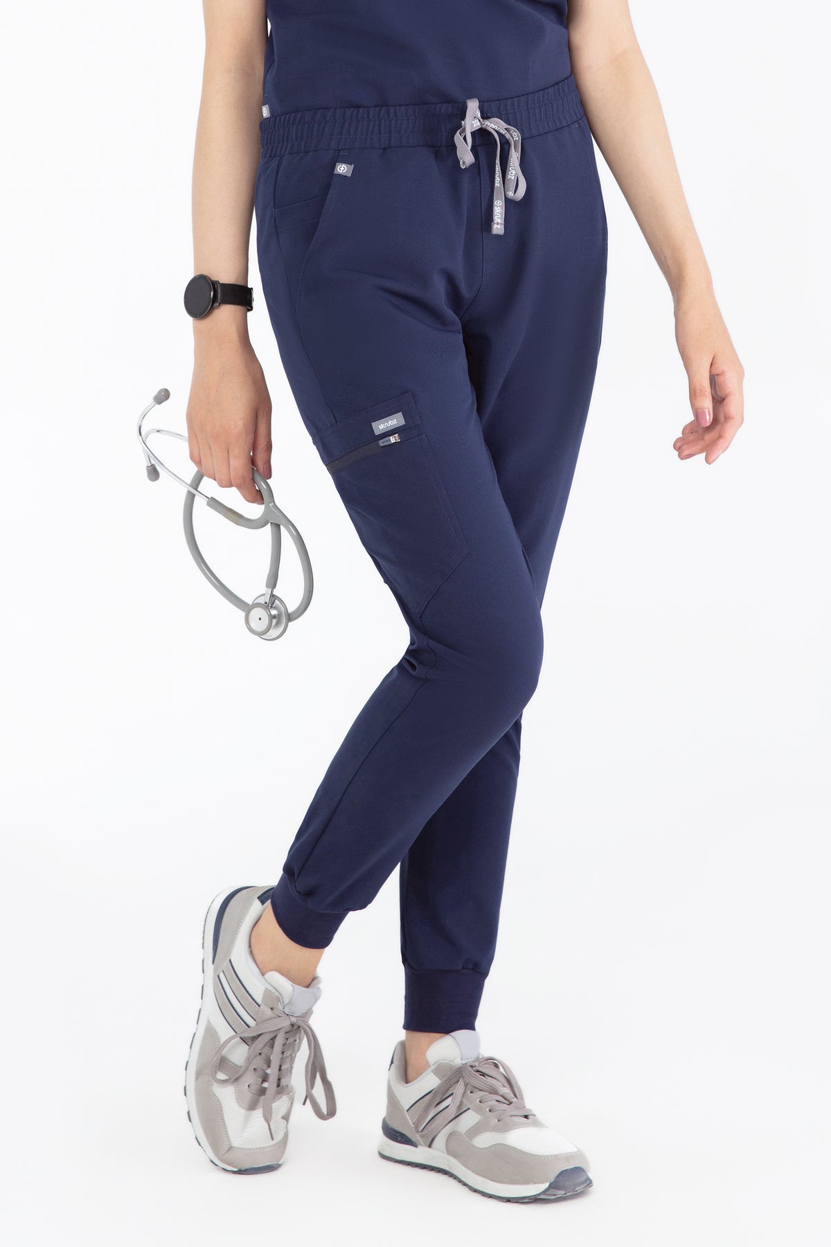 Roku 6 pocket Jogger Scrub Pants Womens