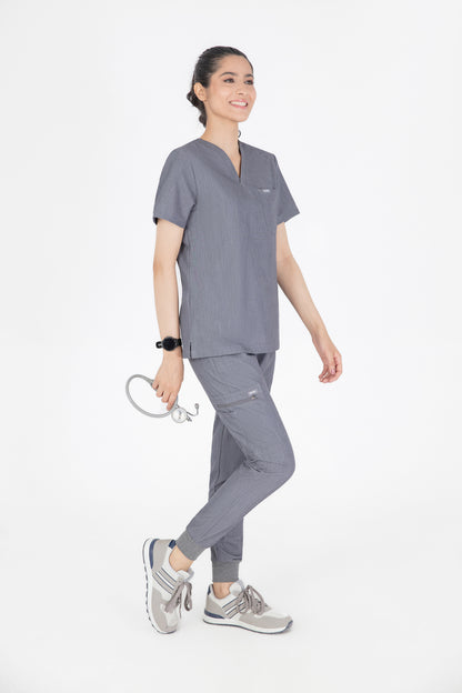 Aka V Neck One Pocket Scrub Womens