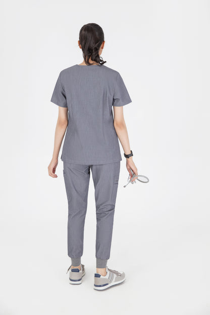 Aka V Neck One Pocket Scrub Womens