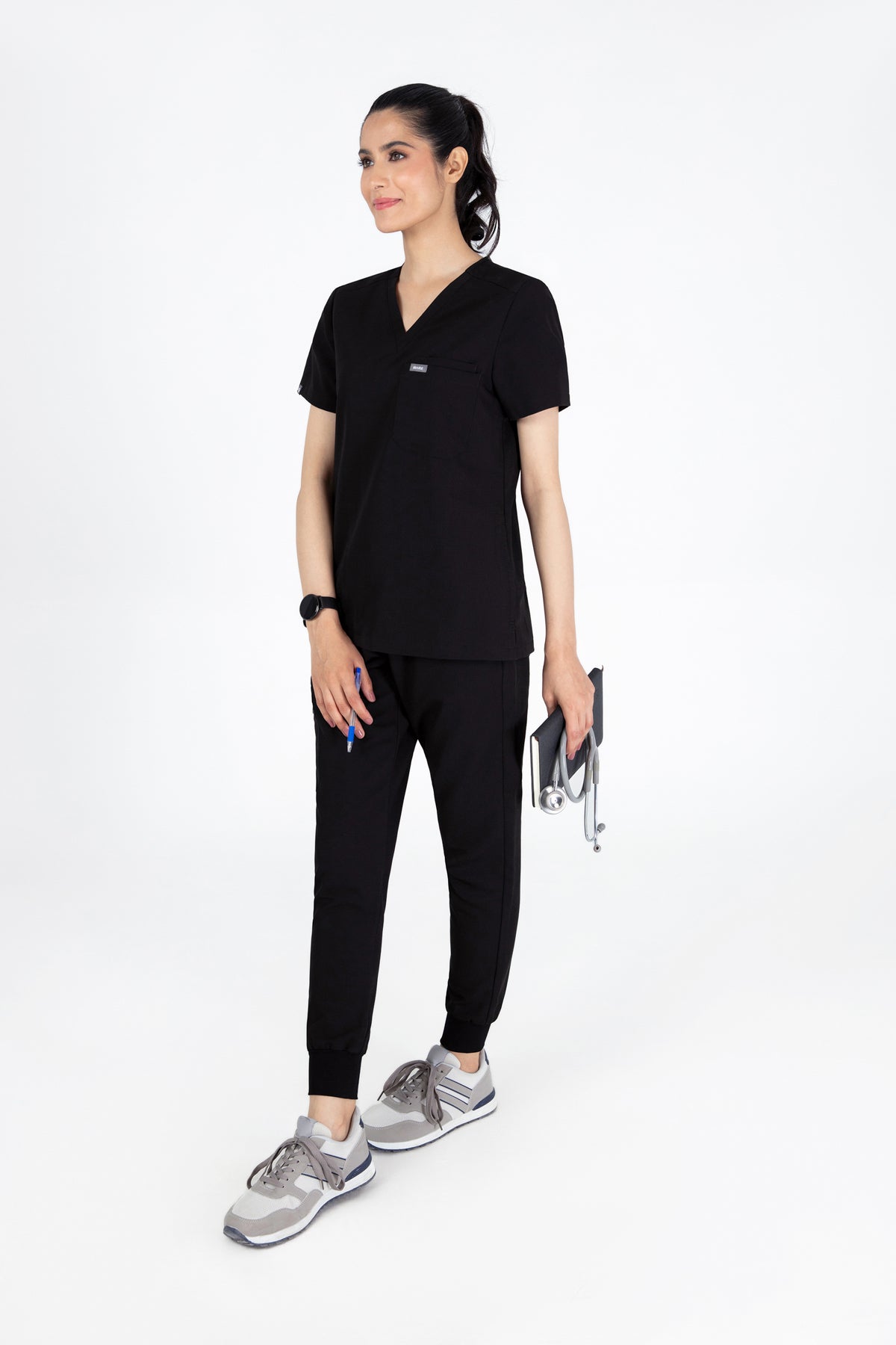 Roku 6 pocket Jogger Scrub Pants Womens