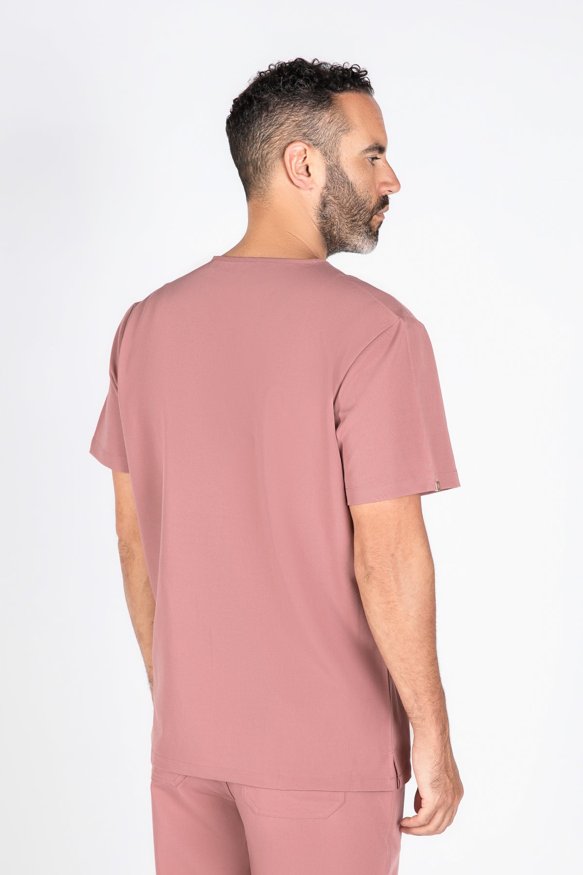 Kaizen V Neck One Pocket Scrub Top Mens