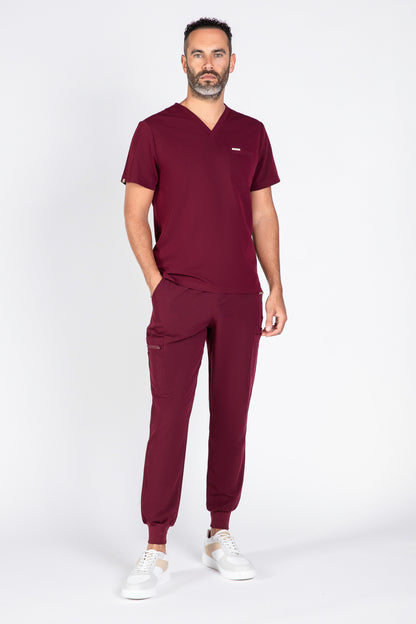 Kaizen V Neck One Pocket Scrub Top Mens