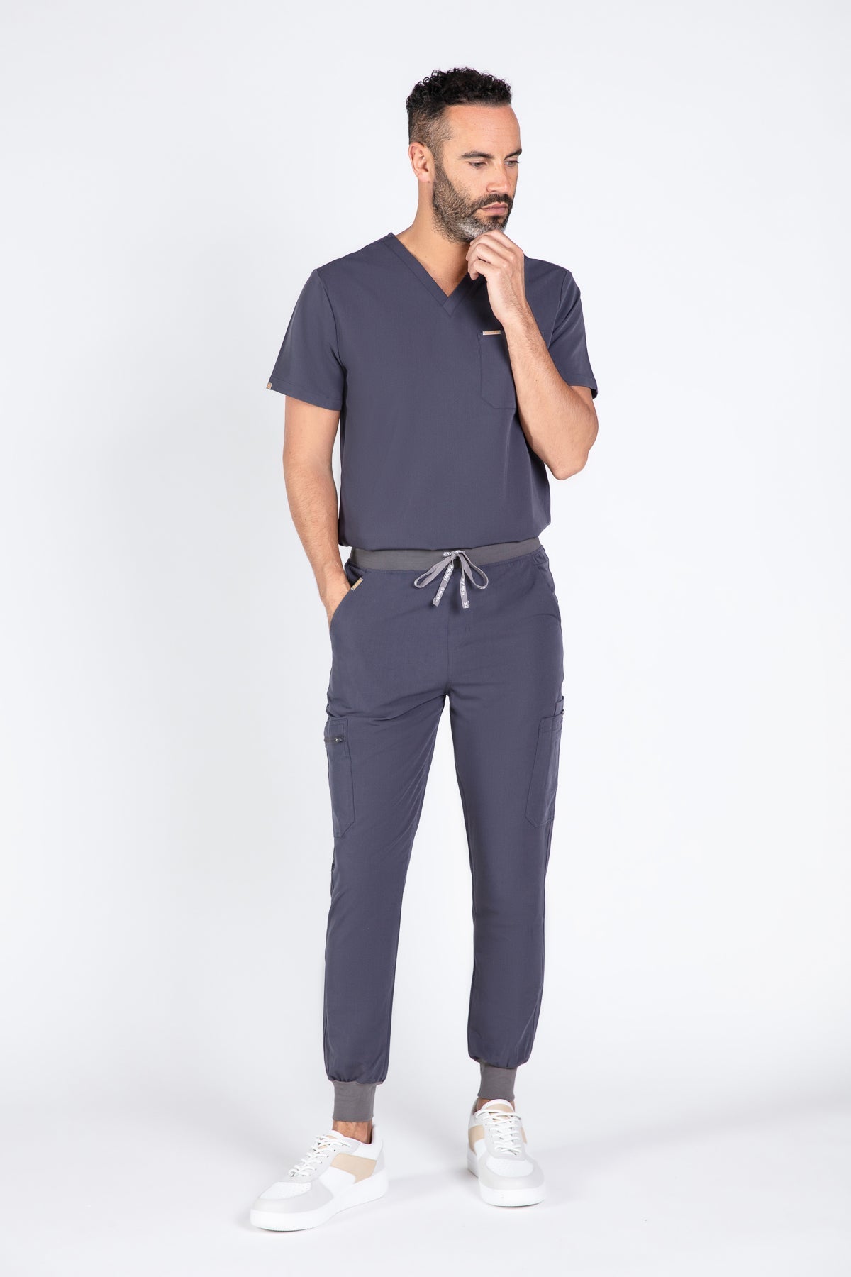 Akari 10 Pocket Jogger Scrub Pants Mens