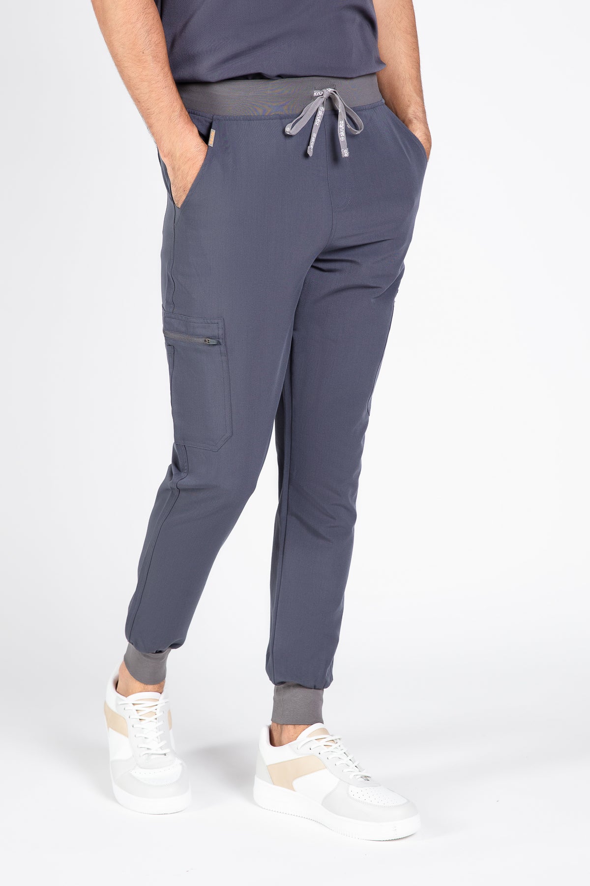 Aka V Neck One Pocket Scrub Mens