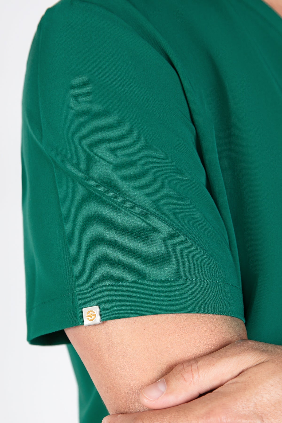 Kaizen V Neck One Pocket Scrub Top Mens