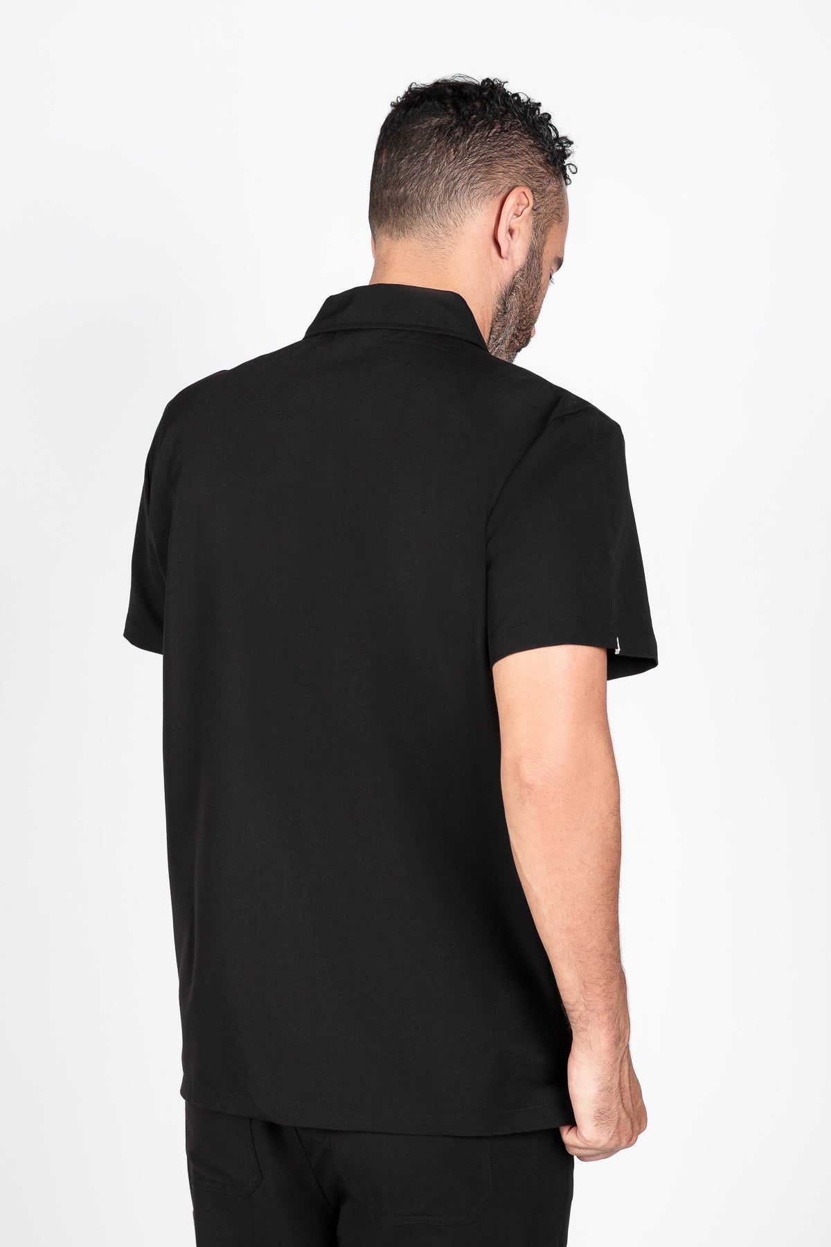 Kiro Zip Neck Polo Scrub Mens NewGen