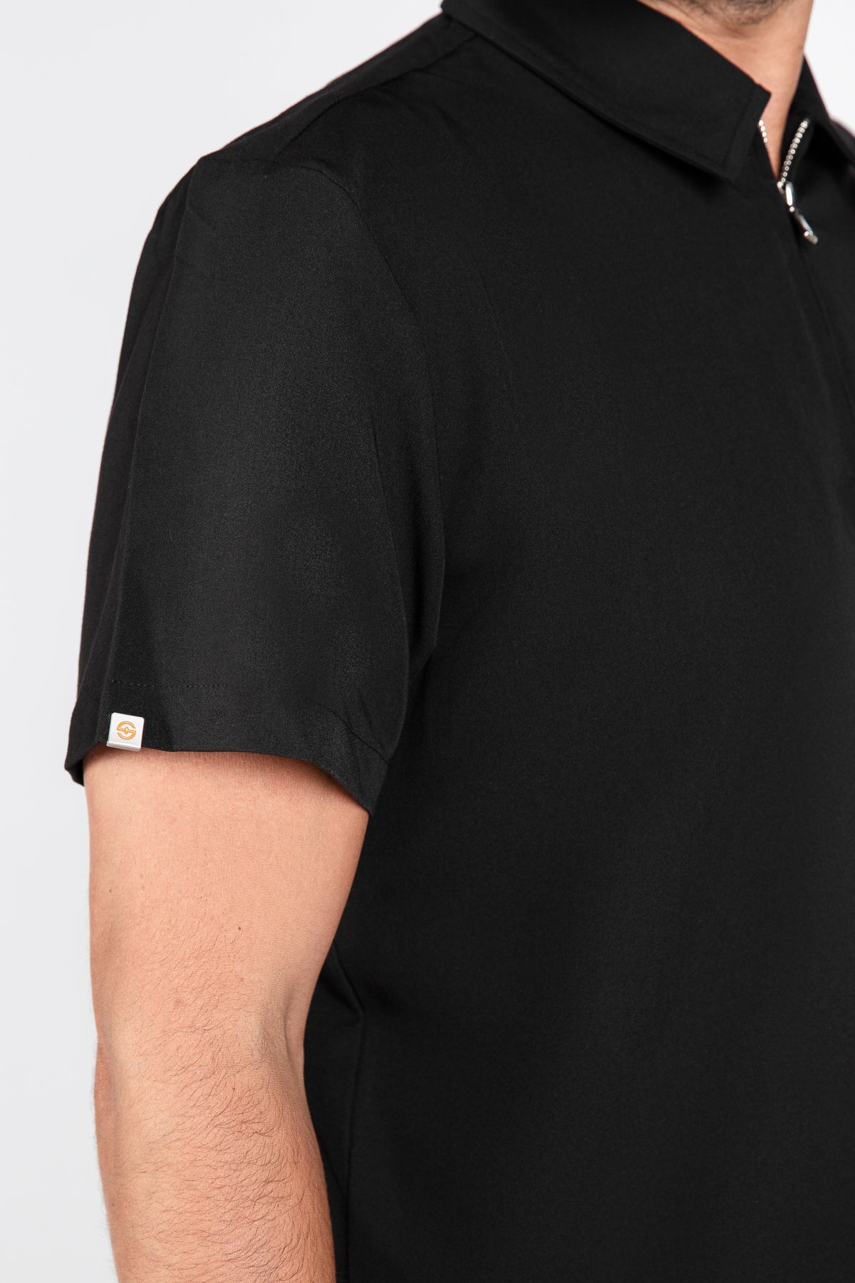 Kiro Zip Neck Polo Scrub Mens NewGen
