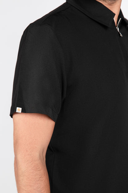 Kiro Zip Neck Polo Scrub Mens NewGen