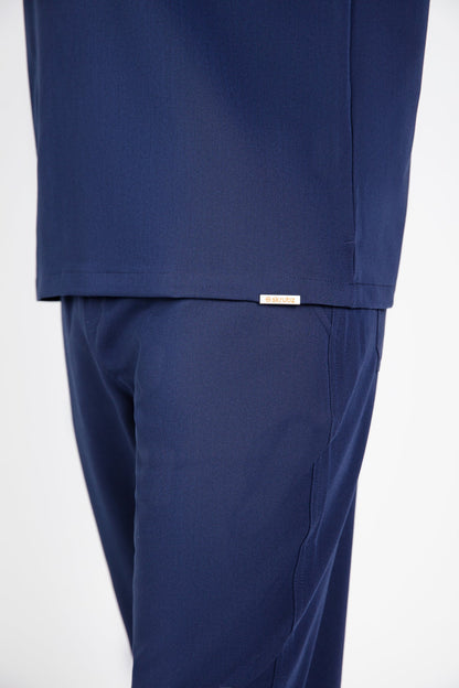 Kaizen V Neck One Pocket Scrub Top Mens