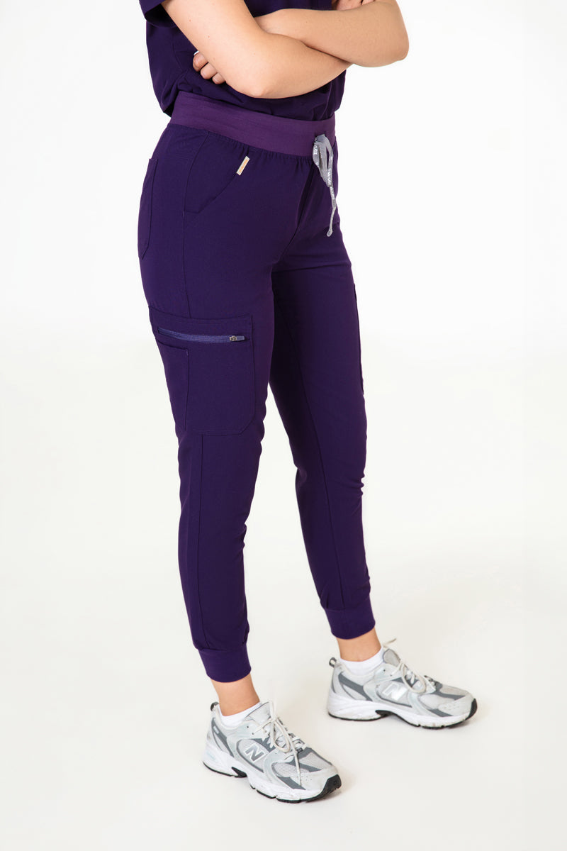 Akari 10 Pocket Jogger Scrub Pants Womens