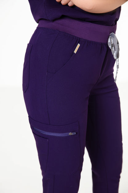 Akari 10 Pocket Jogger Scrub Pants Womens