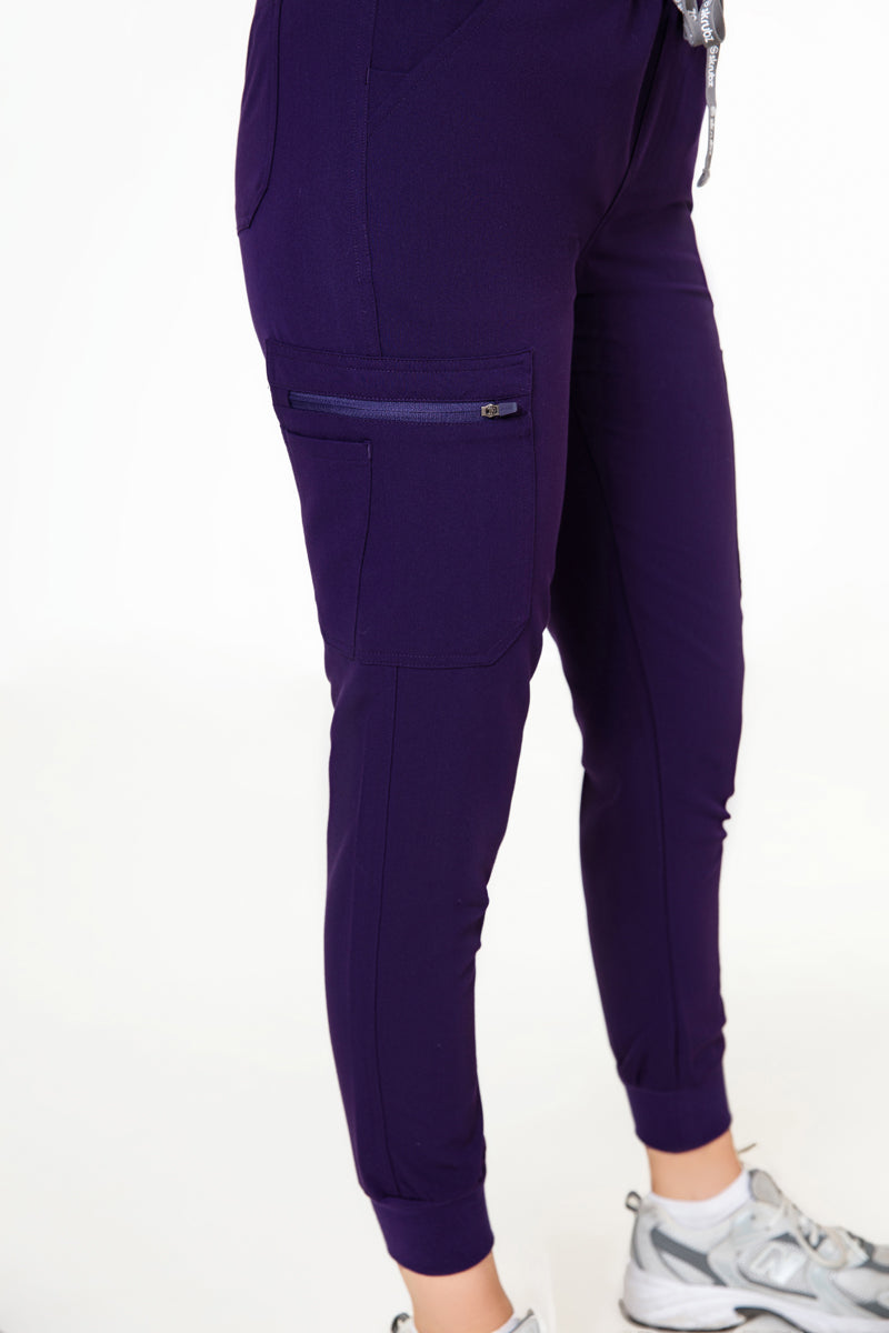 Akari 10 Pocket Jogger Scrub Pants Womens