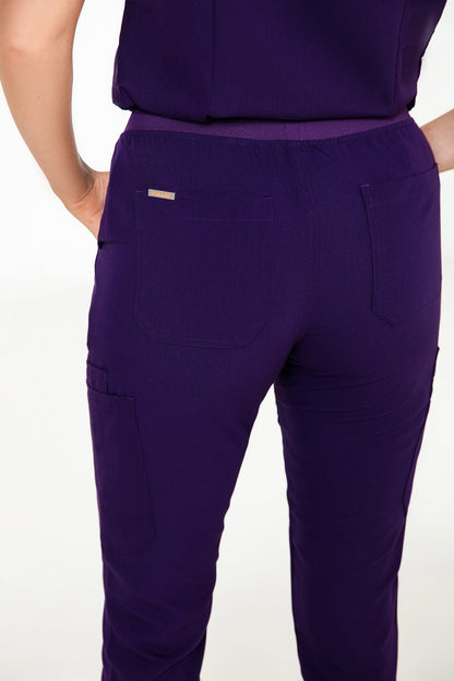 Akari 10 Pocket Jogger Scrub Pants Womens