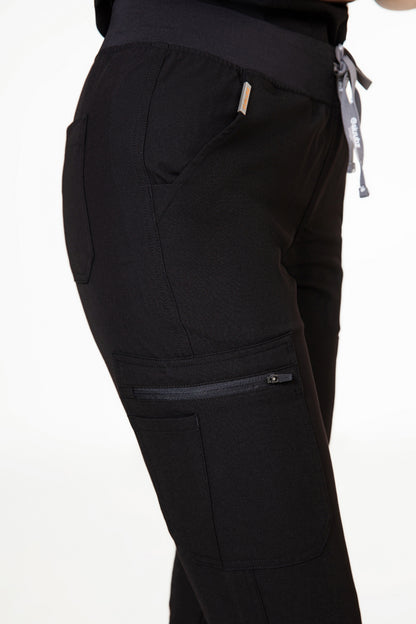 Akari 10 Pocket Jogger Scrub Pants Womens