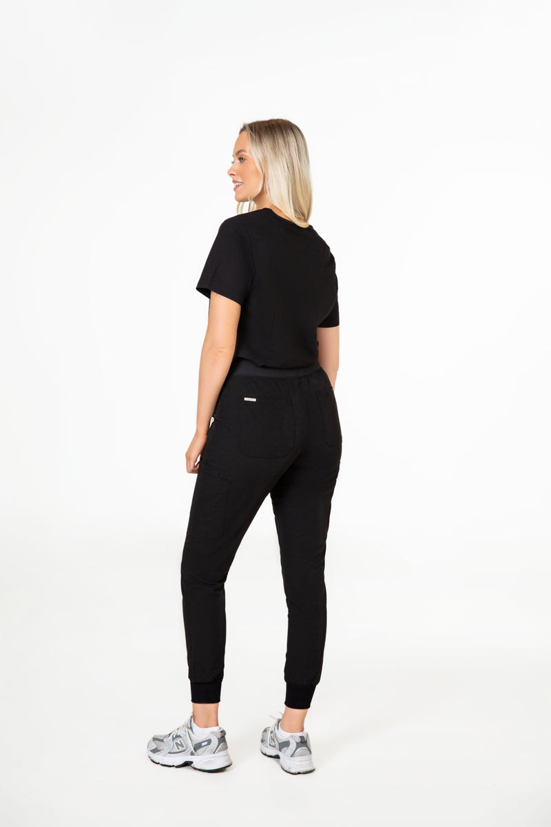 Akari 10 Pocket Jogger Scrub Pants Womens