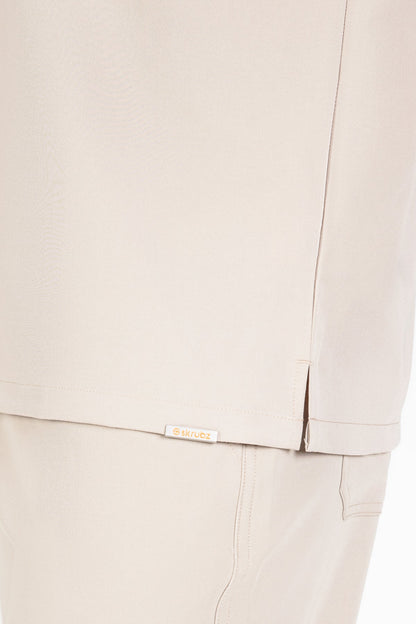 Kaizen V Neck One Pocket Scrub Top Mens