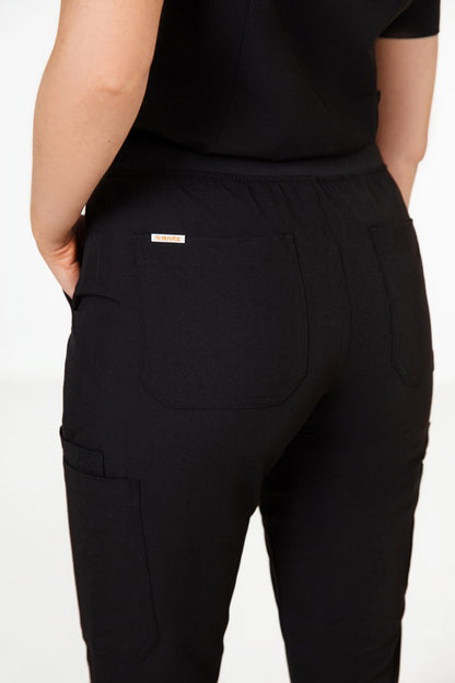 Akari 10 Pocket Jogger Scrub Pants Womens