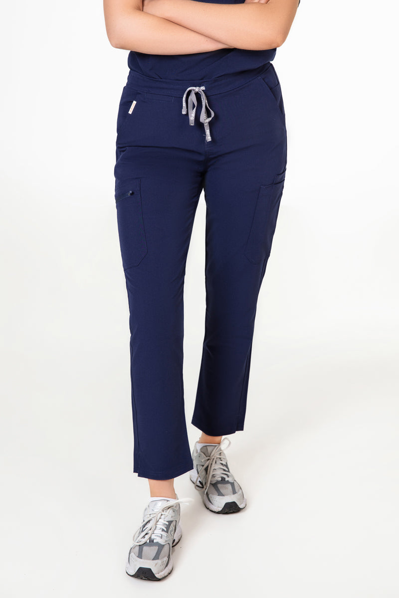 Hachiko Cargo Scrub pants 9 Pockets Womens NewGen