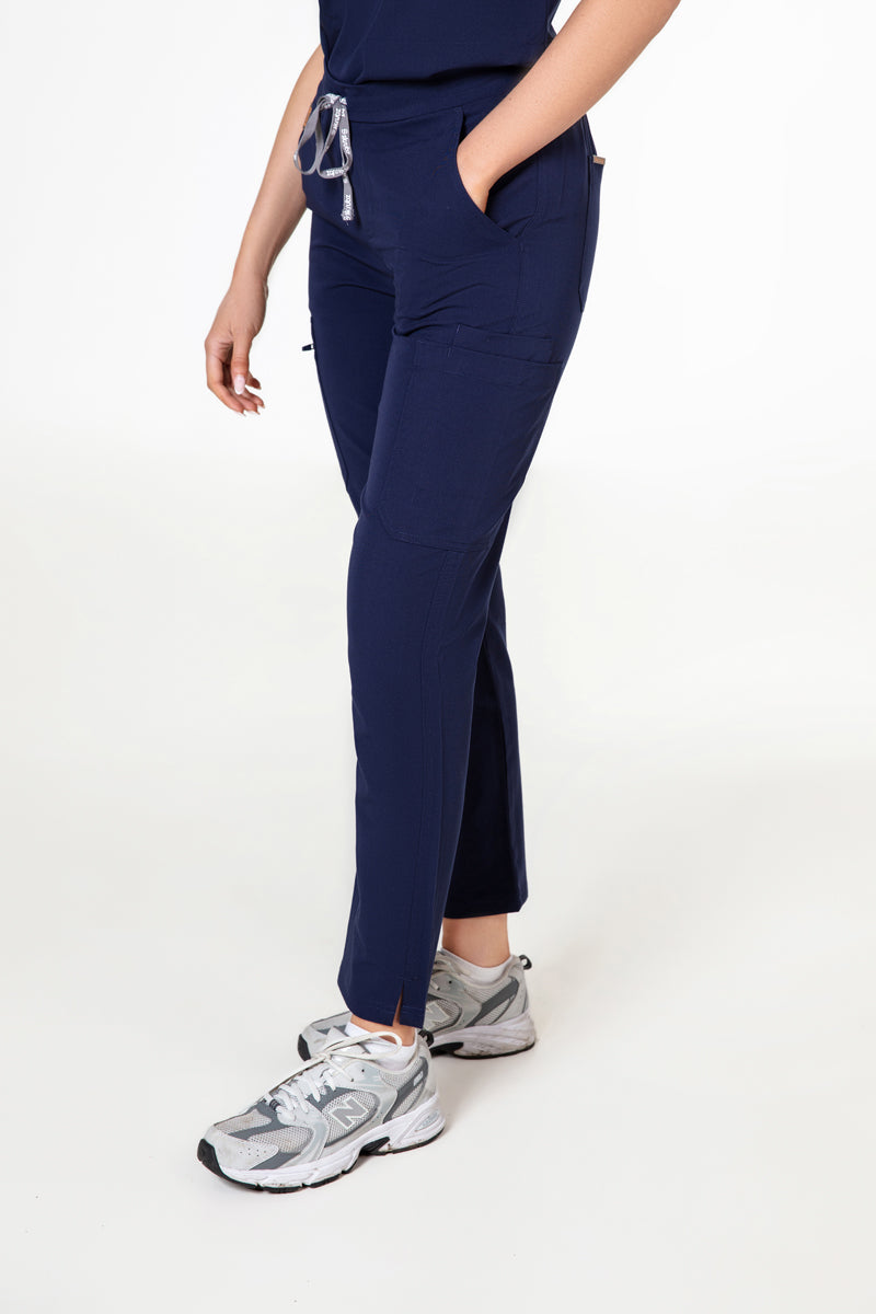 Hachiko Cargo Scrub pants 9 Pockets Womens NewGen