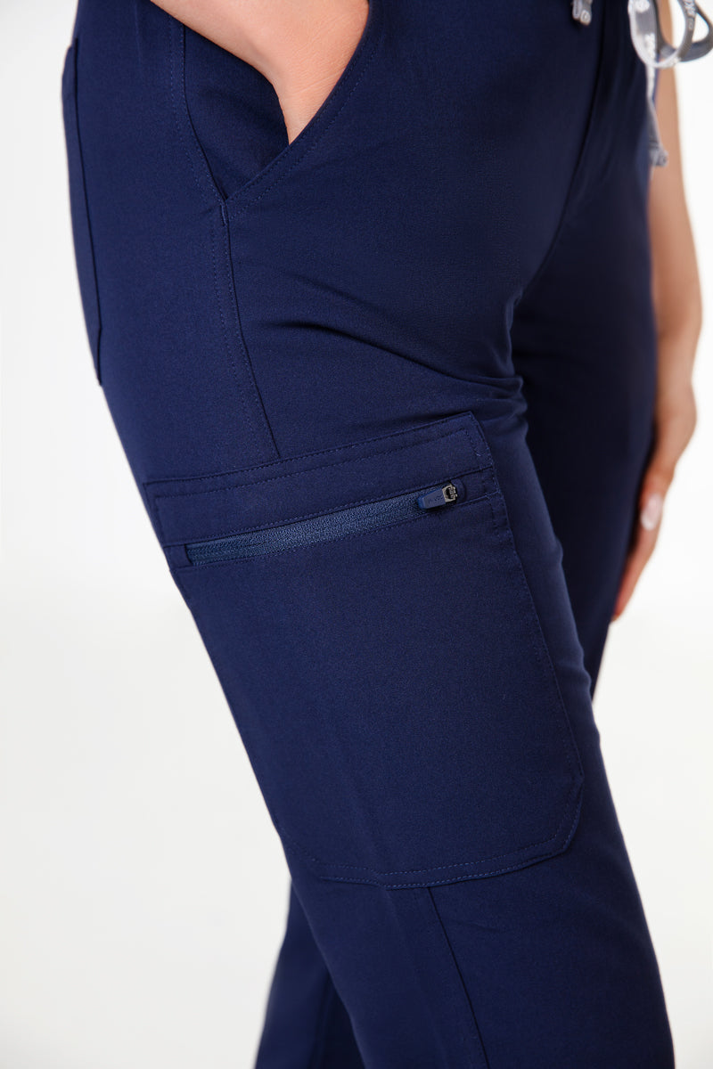 Hachiko Cargo Scrub pants 9 Pockets Womens NewGen
