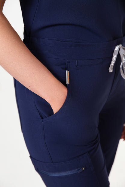 Hachiko Cargo Scrub pants 9 Pockets Womens NewGen