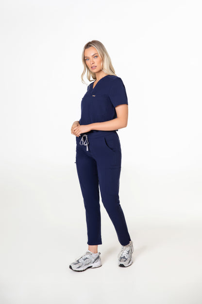 Hachiko Cargo Scrub pants 9 Pockets Womens NewGen