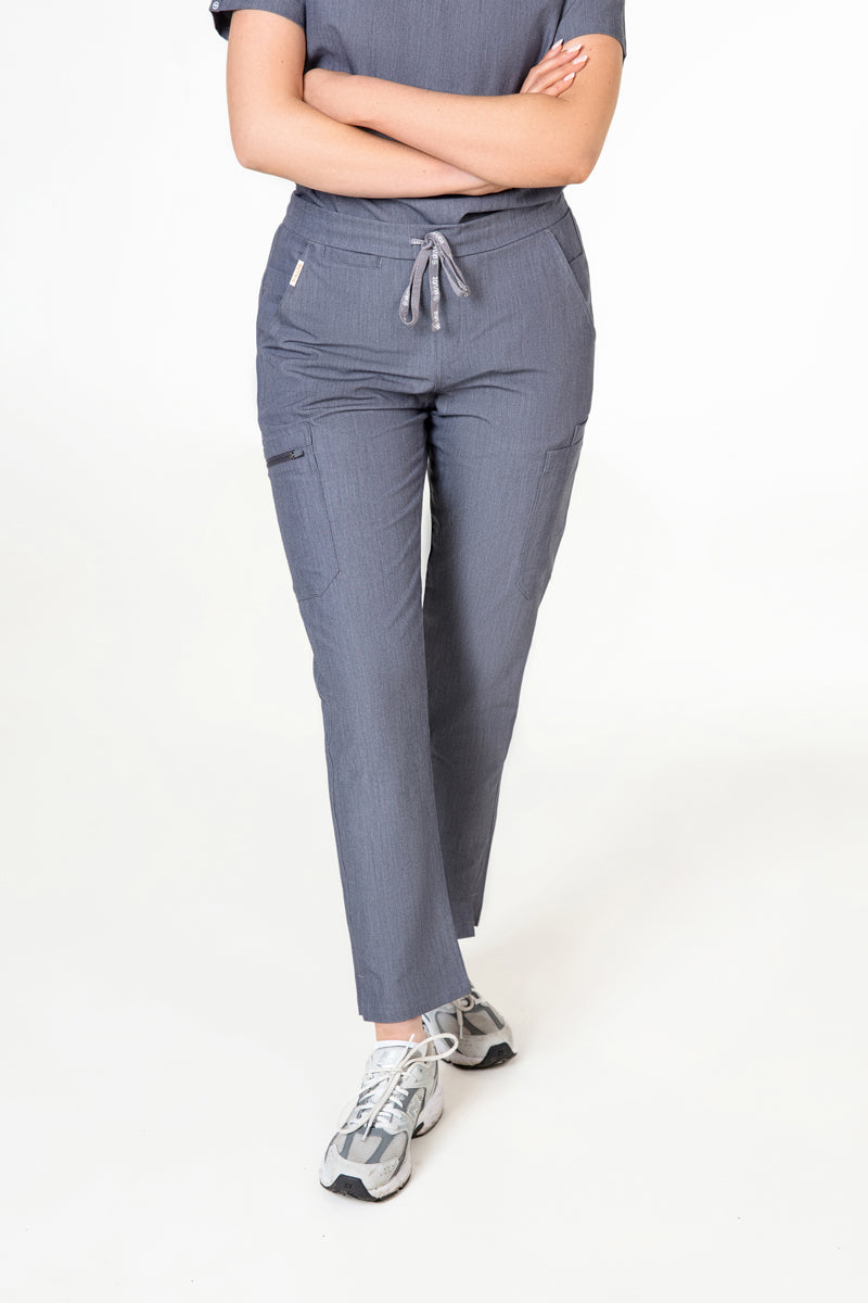 Hachiko Cargo Scrub pants 9 Pockets Womens NewGen