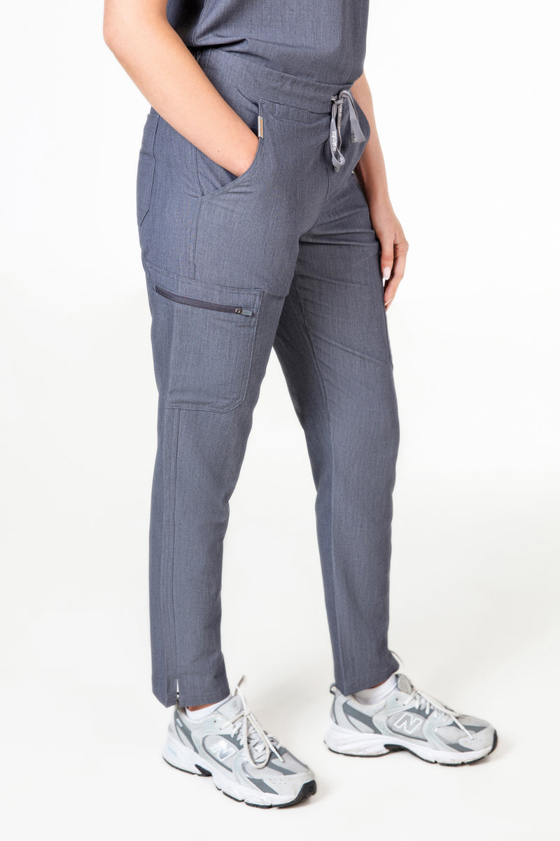 Hachiko Cargo Scrub pants 9 Pockets Womens NewGen