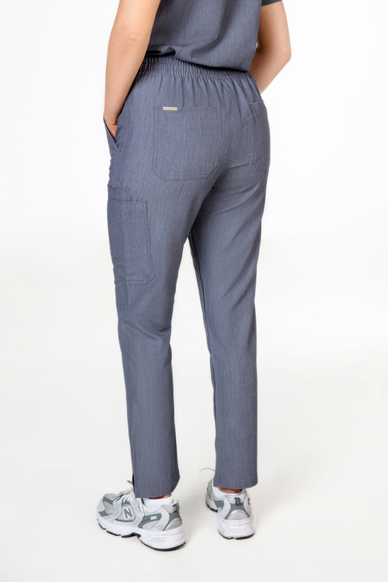 Hachiko Cargo Scrub pants 9 Pockets Womens NewGen