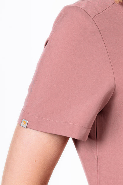Tasca Women's V Neck Four pockets Scrub With Invisible Side Pockets