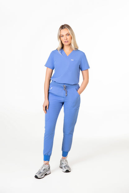 Akari 10 Pocket Jogger Scrub Pants Womens