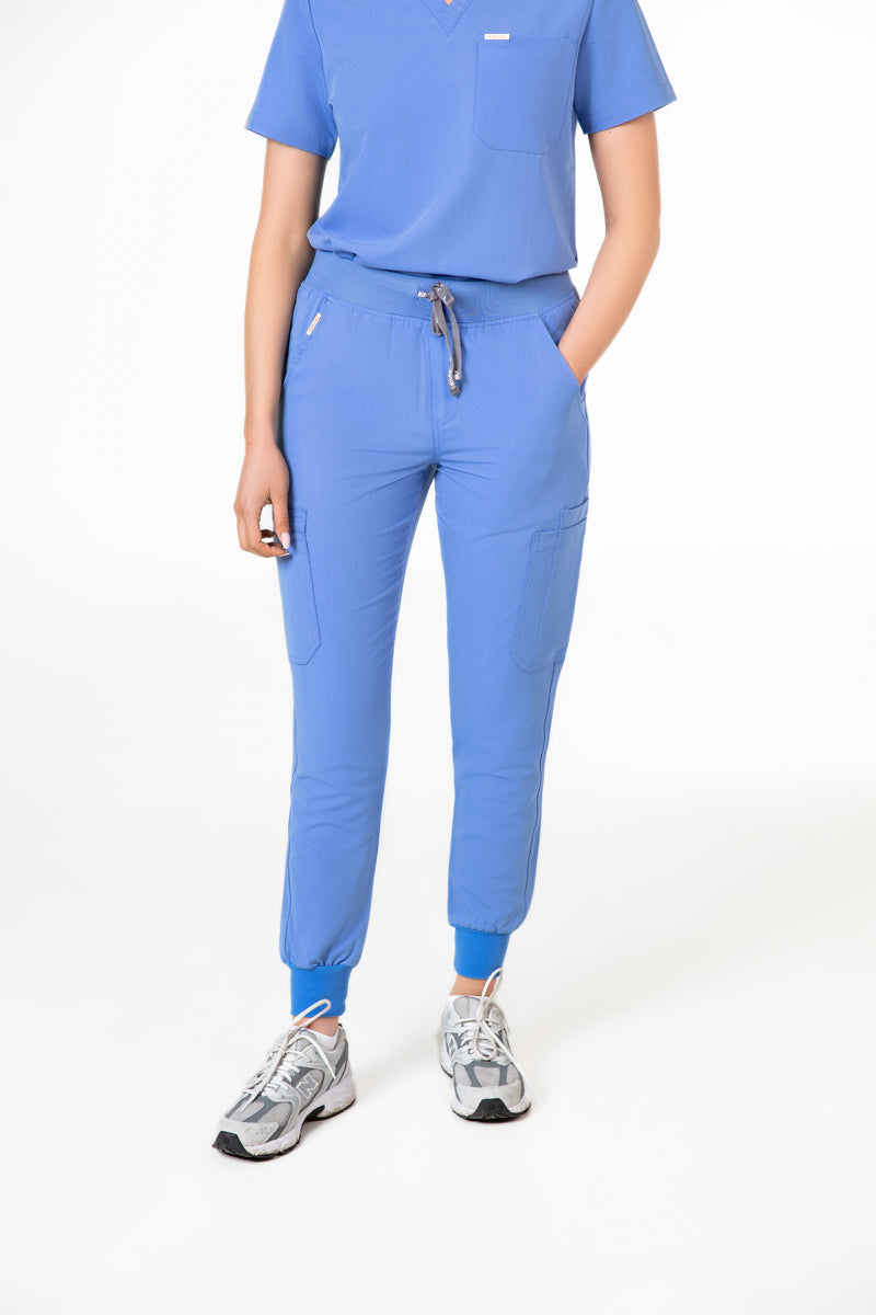 Akari 10 Pocket Jogger Scrub Pants Womens
