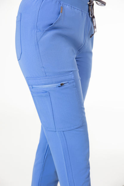 Akari 10 Pocket Jogger Scrub Pants Womens