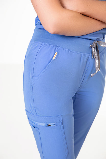 Akari 10 Pocket Jogger Scrub Pants Womens