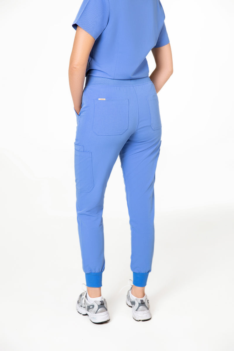Akari 10 Pocket Jogger Scrub Pants Womens