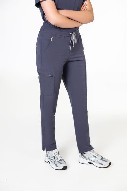 Hachiko Cargo Scrub pants 9 Pockets Womens NewGen