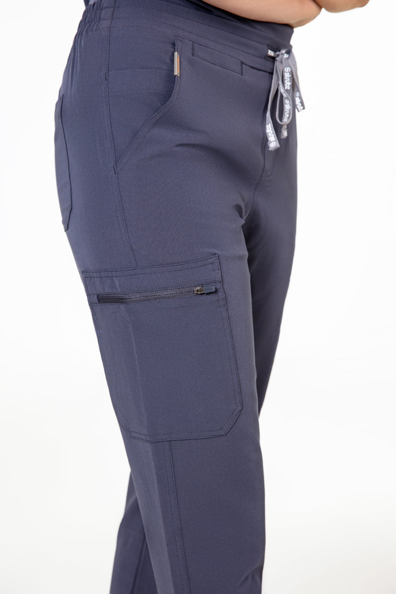 Hachiko Cargo Scrub pants 9 Pockets Womens NewGen