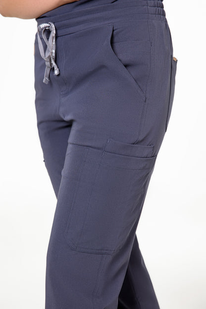 Hachiko Cargo Scrub pants 9 Pockets Womens NewGen