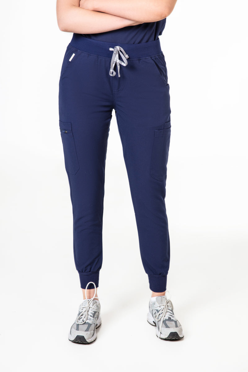 Akari 10 Pocket Jogger Scrub Pants Womens