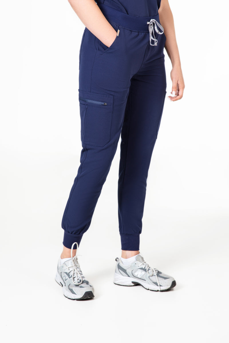 Akari 10 Pocket Jogger Scrub Pants Womens
