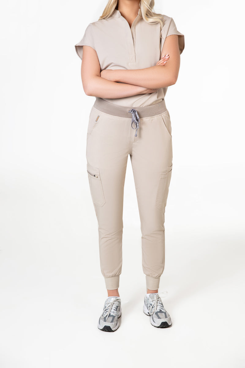 Akari 10 Pocket Jogger Scrub Pants Womens