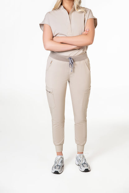 Akari 10 Pocket Jogger Scrub Pants Womens